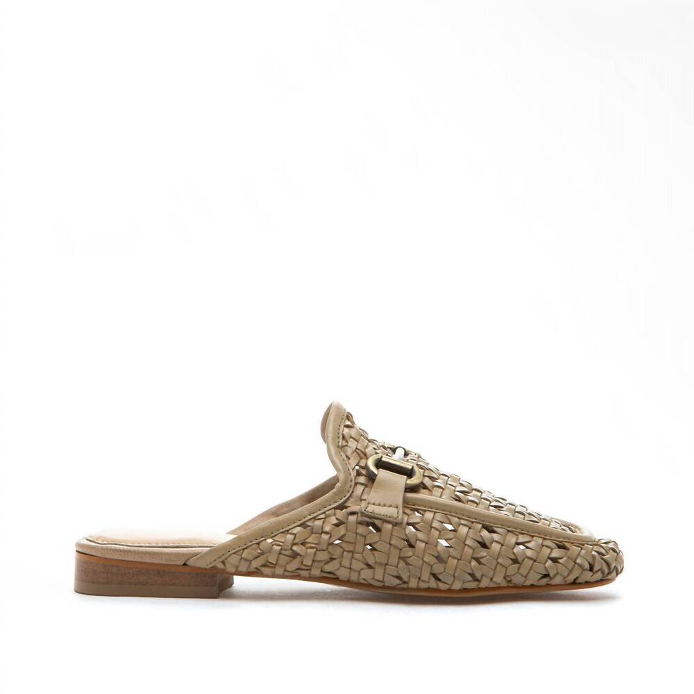 NEW SILENT D women's cora mule loafers in skin
